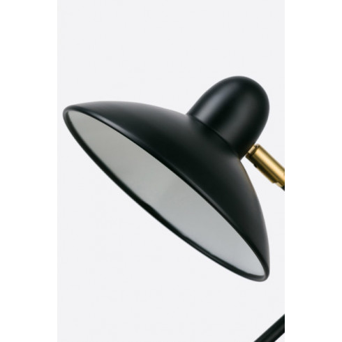 LÁMPARA DE ESCRITORIO JULIA NEGRO E14 (17E-H1)