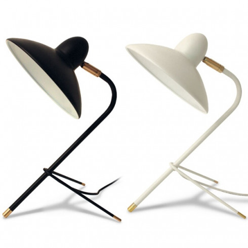 LÁMPARA DE ESCRITORIO JULIA NEGRO E14 (17E-H1)