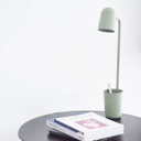 LÁMPARA DE ESCRITORIO OLIVIA GU10 GRIS IKON (15E-H1)