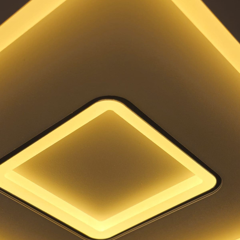 GAP APLIQUE LED BLANCO CALIDO 30W 35X35 TEXTURADO BLANCO Y CROMO 180°