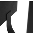 FAROL C/MENSULA 1L P/BC ESMER.NEGRO SJ (5570-02)