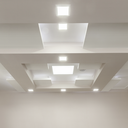 PLAFON SUPERFICIAL CUADRADO PLATIL LED 24W 250V CALIDO MACROLED (PPC24WW)