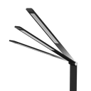 LAMPARA LED VELADOR NEGRO, 10W520LM, AC100-240V, RA>80, 5 TEMPCOLOR, DIMEABLE, CARGADOR RAPIDO INALAMBRICO, SALIDA USB, MEMORIA ULTIMA FUNCION  MACROLED (CERES)