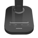 LAMPARA LED VELADOR NEGRO, 7W500LM, AC100-240V, RA>80, 5 TEMP.COLOR, DIMERIZABLE, LUZ NOCTURNA, SALIDA USB, MEMORIA ULTIMA FUNCION MACROLED (DIANA)