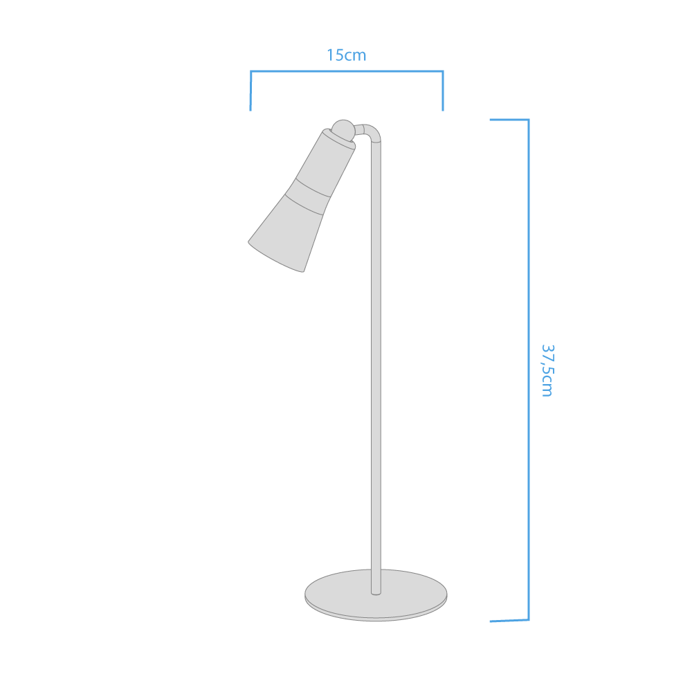 LAMPARA DE MESA MINERVA MACROLED (MINERVA)