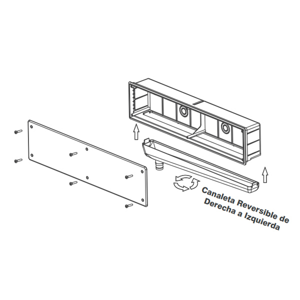 CAJA PREINSTALACION AIRE ACONDICIONADO SALIDA VERTICAL SARSA (CPB-V)