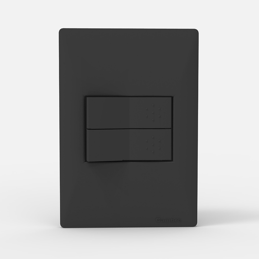 TAPA 2 MÓDULOS SIGLO XXII GRIS (4702)