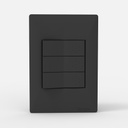 TAPA 3 MÓDULOS SIGLO XXII GRIS (4703)