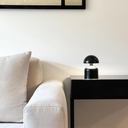 LAMPARA DE MESA BABY MUSHROOM LED INALAMBRICA MINI HONGO NEGRO (IME033NE)