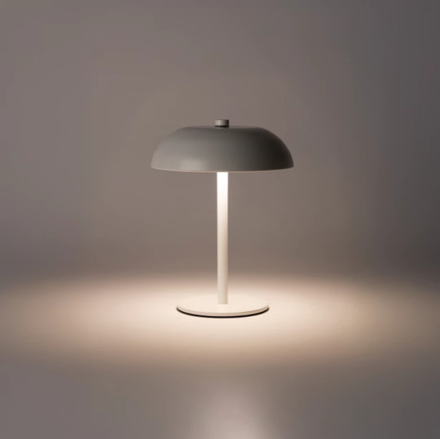 LAMPARA DE MESA GLIMMERING LED INALAMBRICA BLANCO (IME034BL)