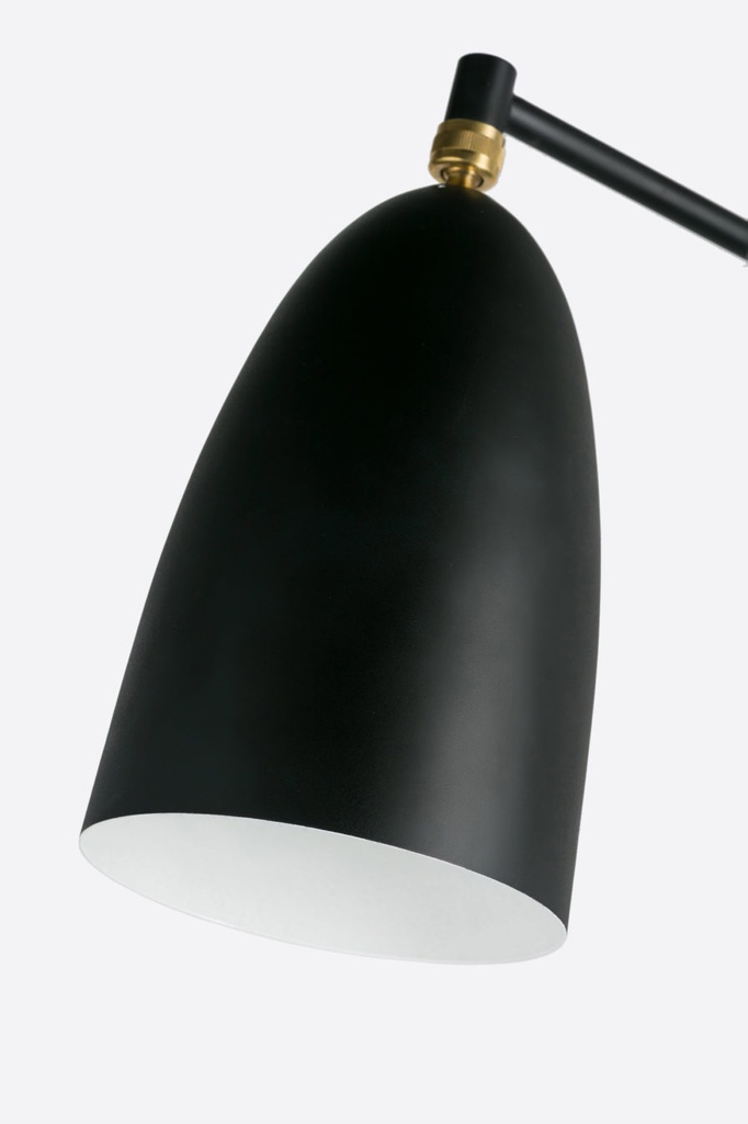 LÁMPARA DE PIE ENRIQUE LARGE NEGRO E27 (9E-H1)