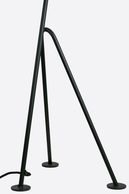 LÁMPARA DE PIE ENRIQUE LARGE NEGRO E27 (9E-H1)