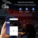 CAMARA WI-FI SOLAR IP67 DISTANCIA DETECCION HASTA 12 METROS SISTEMA PIR-RADAR LITEX (LX027)