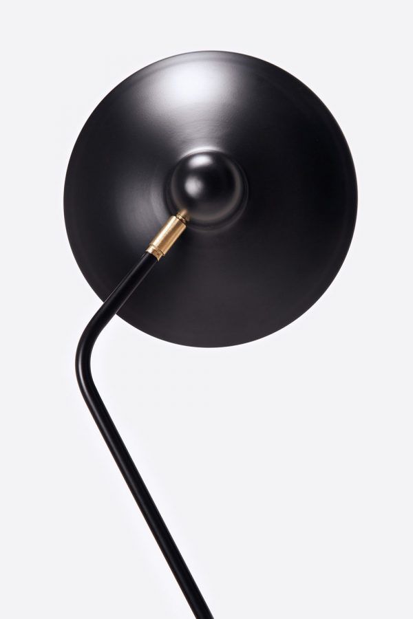 LÁMPARA DE PIE JULIA NEGRO E27 IKON (17P-H1)