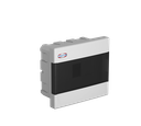 CAJA DIN 8 MÓDULOS EMBUTIR TAPA FUME LUXURY (46010812)