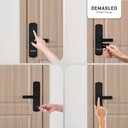 CERRADURA BIOMÉTRICA SMART WIFI 5 EN 1 (DOMO-39-A3)