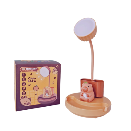 MINI LAMPARA CAPIBARA LED RECARGABLE (D8)