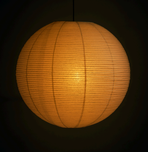 COLGANTE PAPEL DE ARROZ ENCERADO Y HIERRO HIKARI (KYU 60)