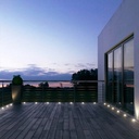 EMBUTIDO PISO S/REJA GU10 NEGRO (E2001/NG)