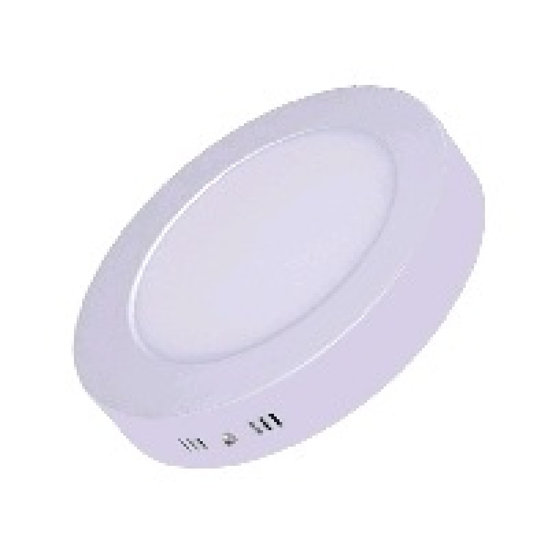 SUPERFICIAL LED REDONDO 6W 220V CALIDO D.120MM SICA (911760)
