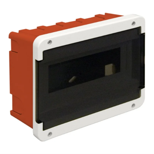 CAJA 2-8 MÓDULOS DIN EMB.C/PUERTA ROKER (PR404)