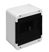 CAJA 2-6 MÓDULOS DIN EXT. C/PUERTA ROKER (PR422)