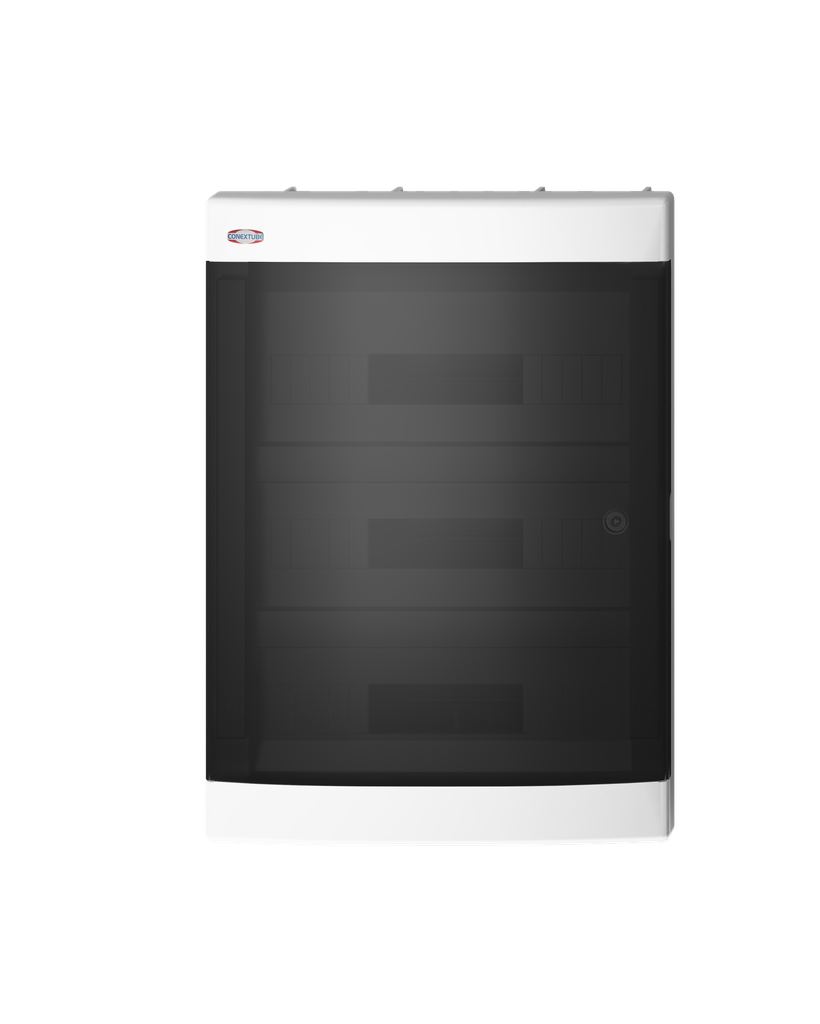 CAJA DIN 54 MÓDULOS EMBUTIR TAPA FUME LUXURY (46015412)