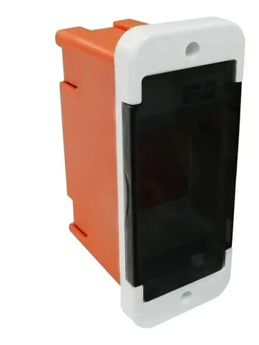 CAJA EMBUTIR 2 MÓDULOS DIN C/PUERTA ROKER (PR802)