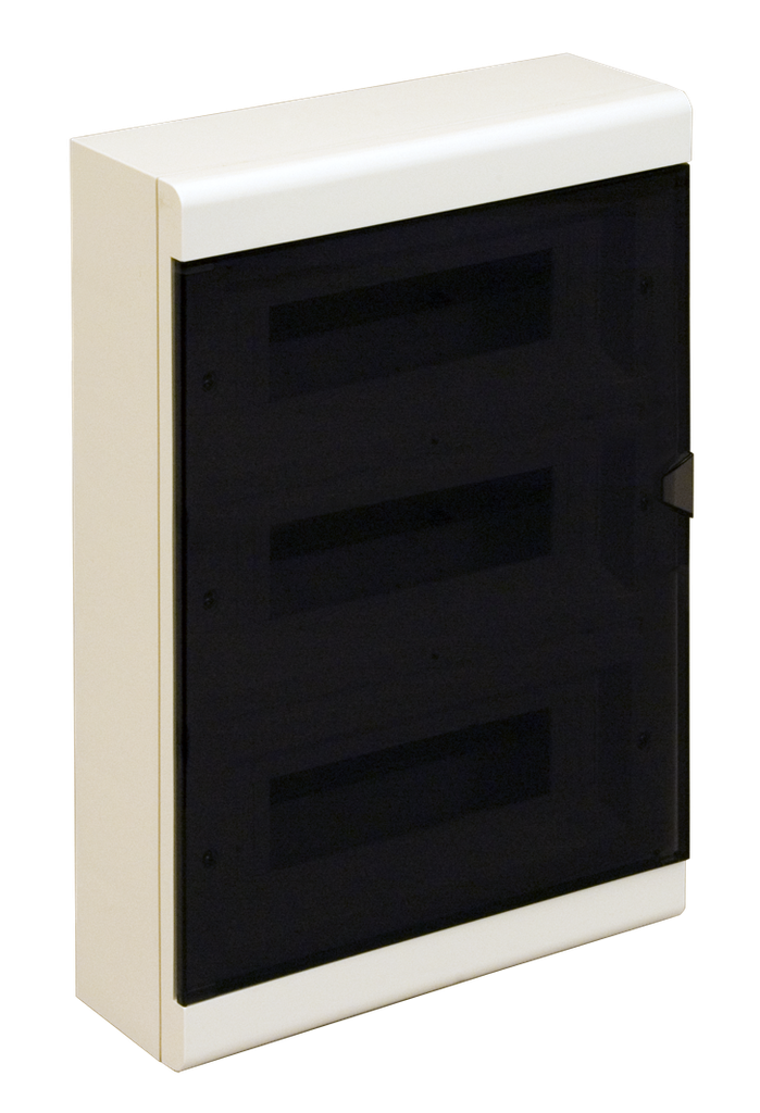 CAJA PVC SOBREPONER 36 DIN C/PUERTA ZM ROKER (ZM536)