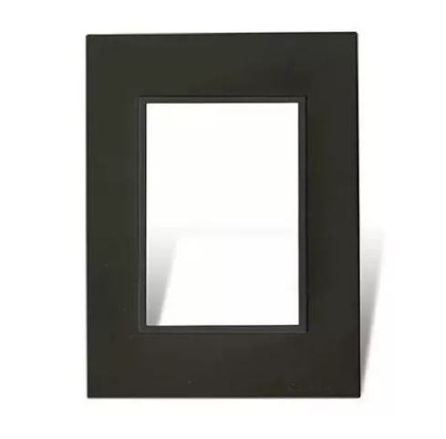 TAPA Y DISTANCIADOR BAUHAUS GRIS 5X10 (4951)