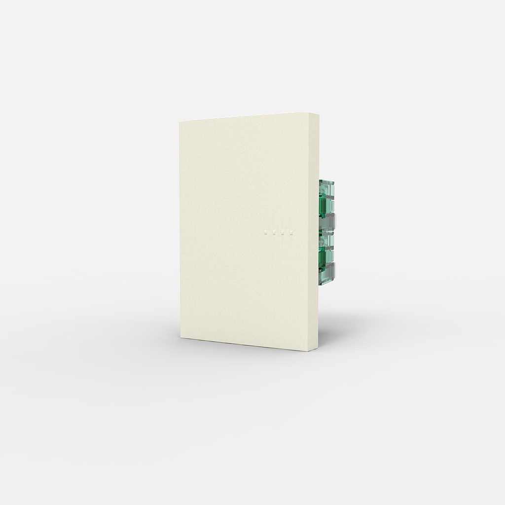 MÓDULO INTERR.BIP.4VIAS TECLA CUADRUPLE BAUHAUS (6048)