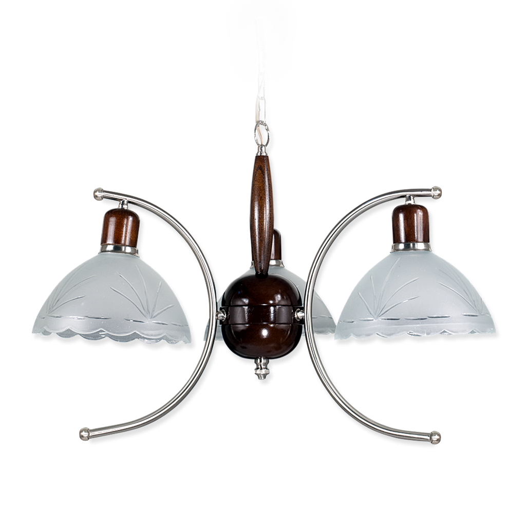 ARAÑA MAIORI 3 LUCES PLATIL CARILUX (900/3)