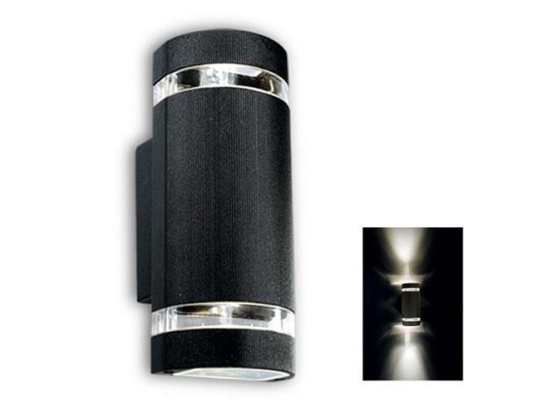 ODAII APLIQUE BIDIRECCIONAL 2XGU10 50W NEGRO CANDIL (AP50002/NT)