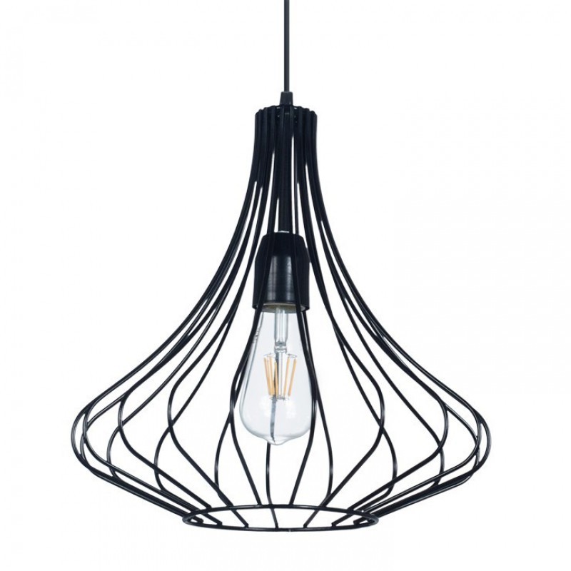 COLGANTE LUGO D.375 H.360MM NEGRO FERRO (C-108NEG)