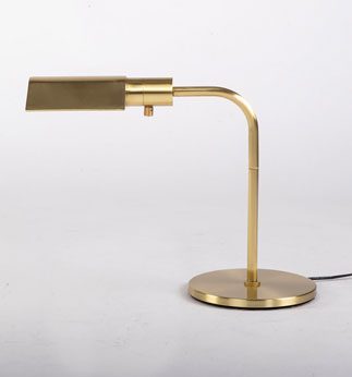 LÁMPARA DE ESCRITORIO CON PANTALLA ORIENTABLE 1XE27 BRONCE SATINADO MENDIZABAL (403006)