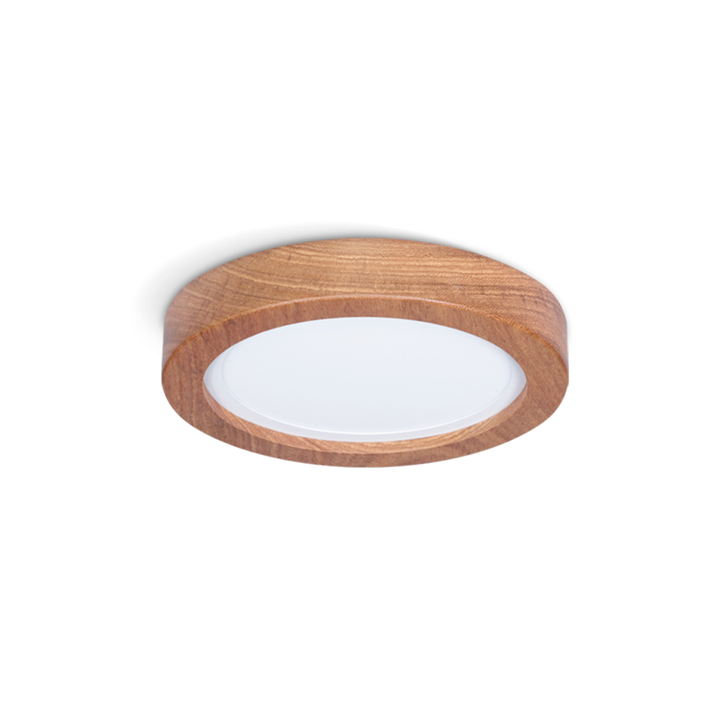 PANEL REDONDO ROBLE 18W D.24.5CM CARILUX (18WR)