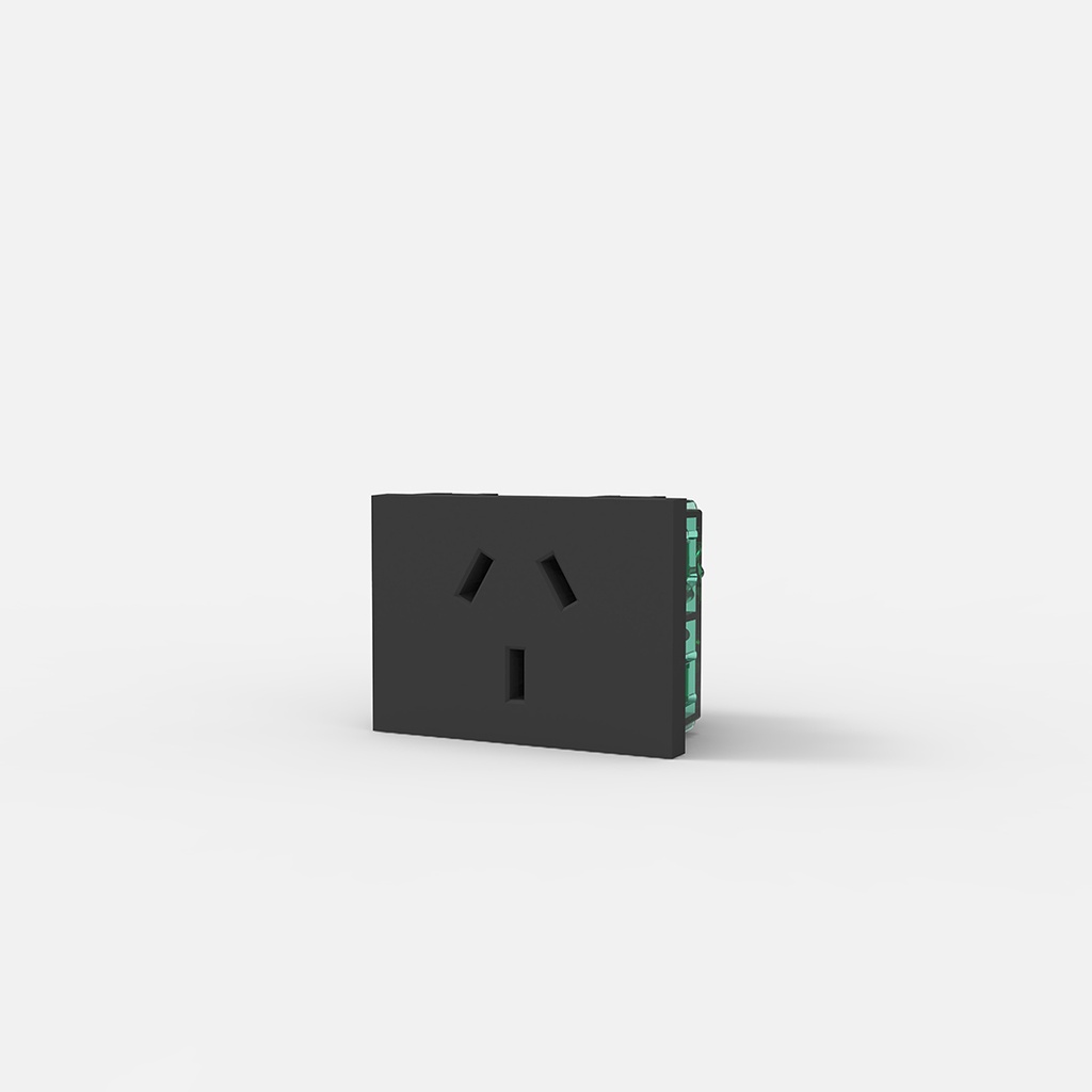 MÓDULO TOMA 20A C/TT GRIS IRAM 2071 SXXI-XXII (7915)