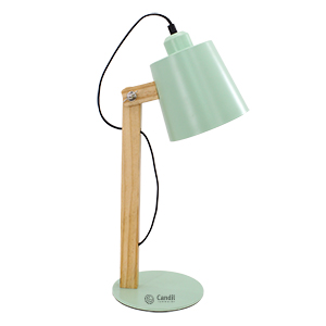 LÁMPARA DE ESCRITORIO PAULO VERDE VINTAGE E27 CANDIL (DL47329VV)