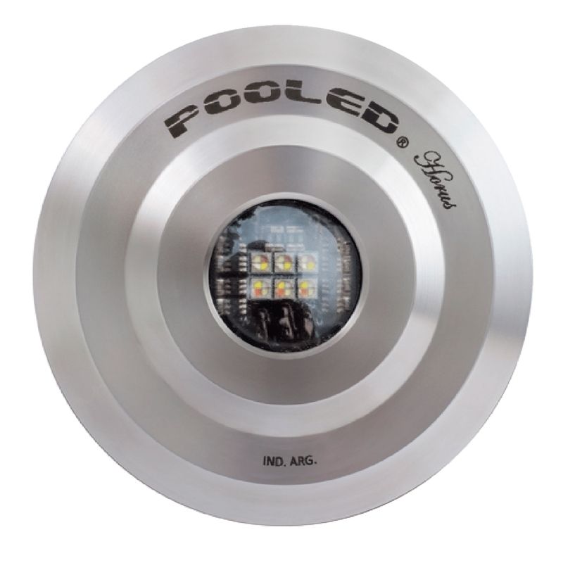 LUMINARIA PILETA POOLED HORUS 18W 12V LUZ CALIDA/FRIA D.100MM