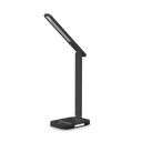 LAMPARA LED VELADOR NEGRO, 7W500LM, AC100-240V, RA>80, 5 TEMP.COLOR, DIMERIZABLE, LUZ NOCTURNA, SALIDA USB, MEMORIA ULTIMA FUNCION MACROLED (DIANA)