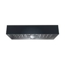ARTEFACTO EXTERIOR SOLAR DE PARED NEGRO CON SENSOR DE MOVIMIENTO 6W3000K MACROLED (SSLL-6W-N-WW)