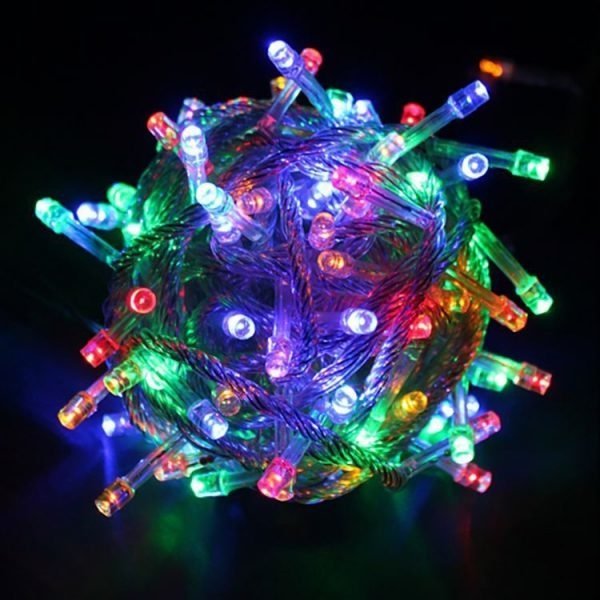 LUZ NAVIDAD 100 LEDS 10 MTS MULTICOLOR (LUCES NAV COLOR)