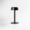 LAMPARA DE MESA JERSEY LED INALAMBRICA DE METAL NEGRO JERSEY (IME026NE)