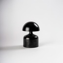LAMPARA DE MESA BABY MUSHROOM LED INALAMBRICA MINI HONGO NEGRO (IME033NE)