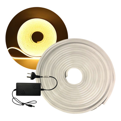 KIT ARCOBALENO 5 METROS DE CINTA FLEXIBLE LED BLOUTOOTH EXTERIOR 12VCC 36W RGB -FUENTE+CONTROLADOR+CINTA CLEOS (F35-12V-EXT)