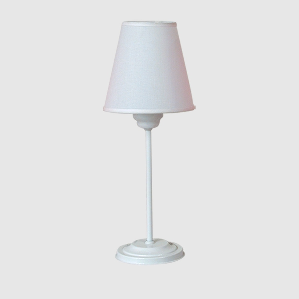 VELADOR C/PANTALLA BLANCO (V-192BLANCO)