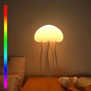 LAMPARA MEDUSA LED TENTÁCULOS MÓVILES (J5)