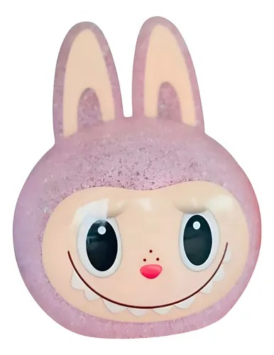 LAMPARA LABUBU ROSA LED A PILAS AAA (J4)