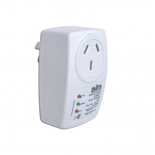 [1318103] PROTECTOR DE TENSIÓN ENCHUFABLE CON TOMA 2X20A RBC (1112)