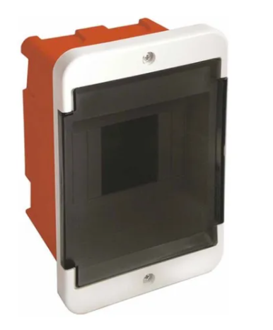 [1504089] CAJA 2-4 MÓDULOS DIN EMB.C/PUERTA FUME ROKER (PR403)